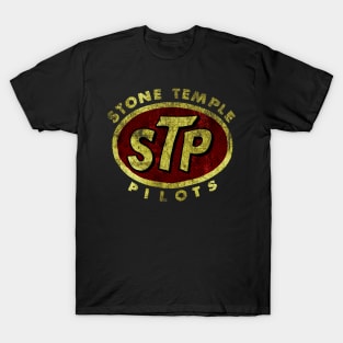 Stone Temple Pilots- Retro Halftone-Vintage Style T-Shirt